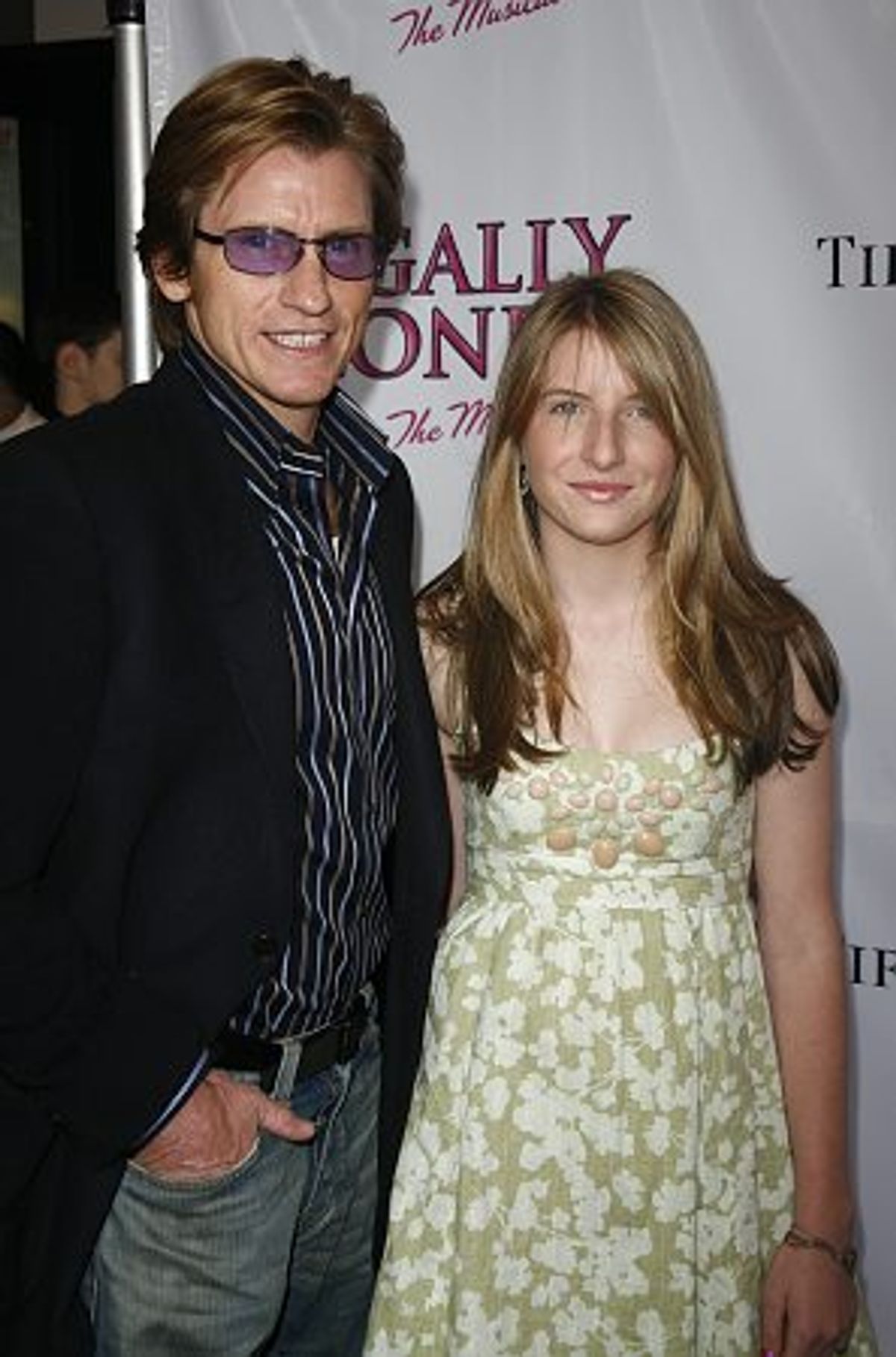 Denis Leary and daughter Devin at 