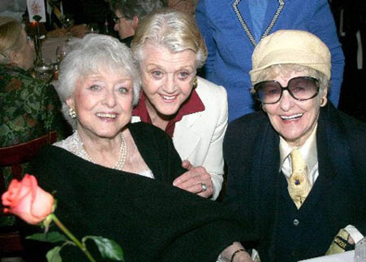 Celeste Holm, Angela Lansbury and Elaine Stritch at 