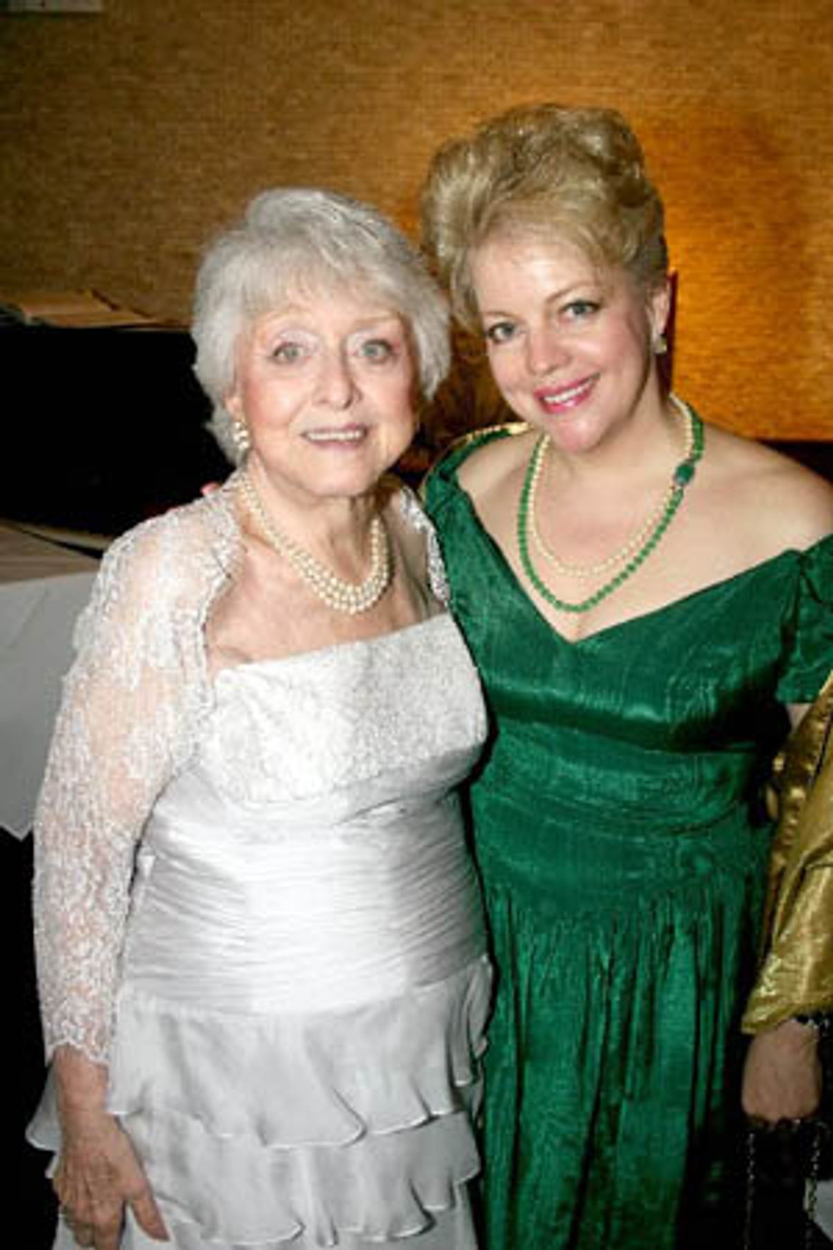 Celeste Holm and KT Sullivan at 