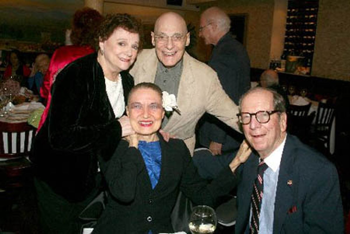 Carole Shelley, Julie Wilson, Don Dellair and Senator Roy Goodman at 