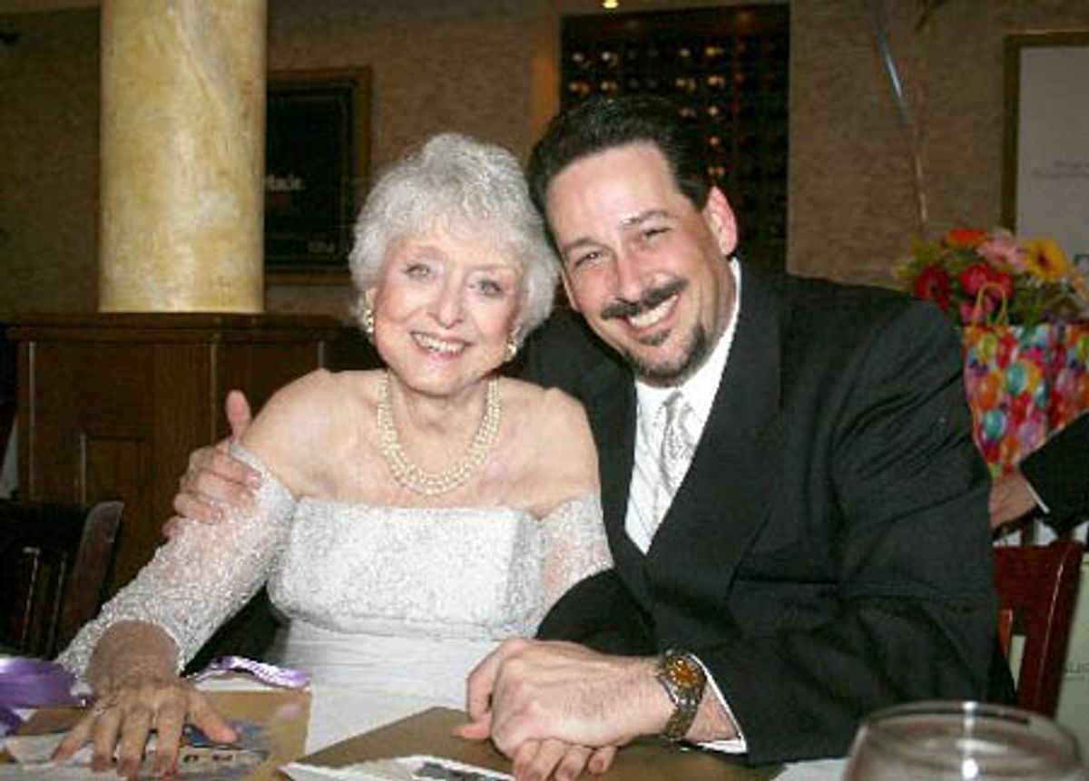 Celeste Holm and Mark Rupp at 