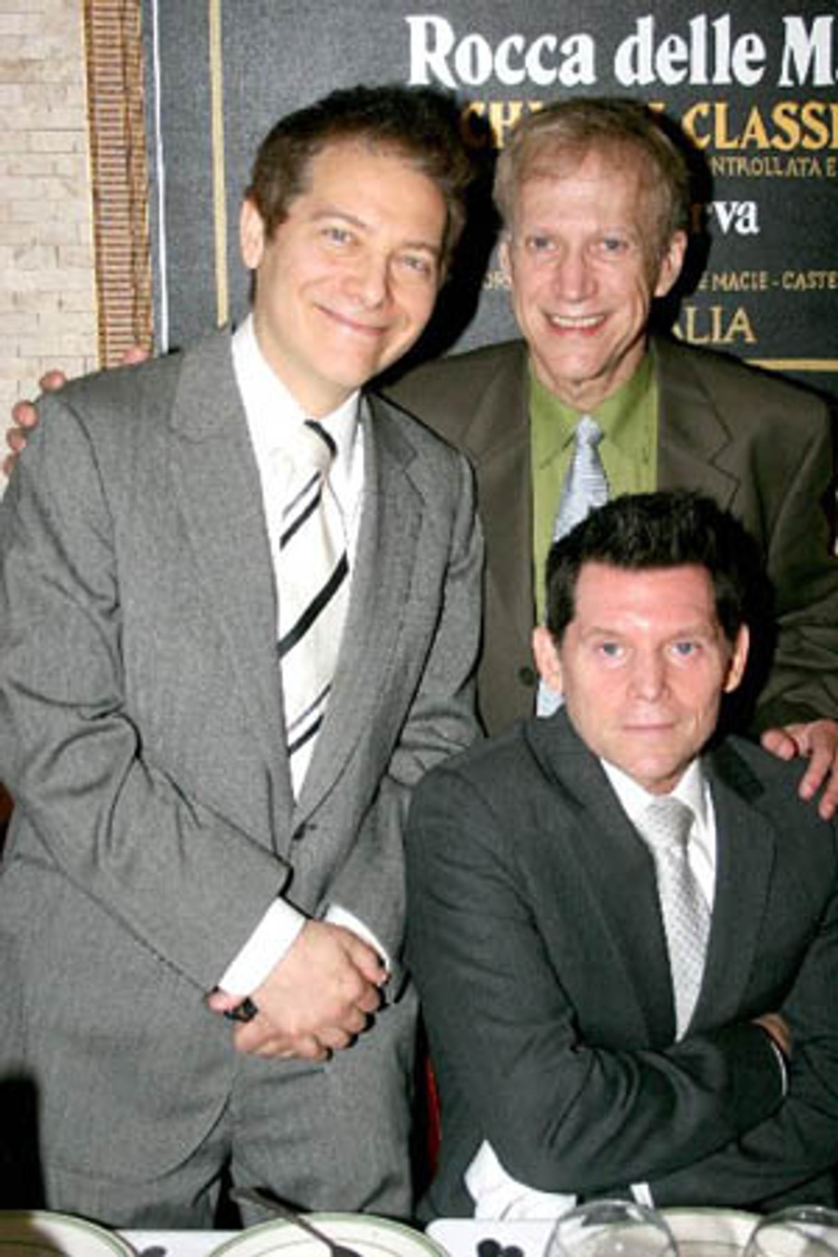 Michael Feinstein, David Lewis and guest at 