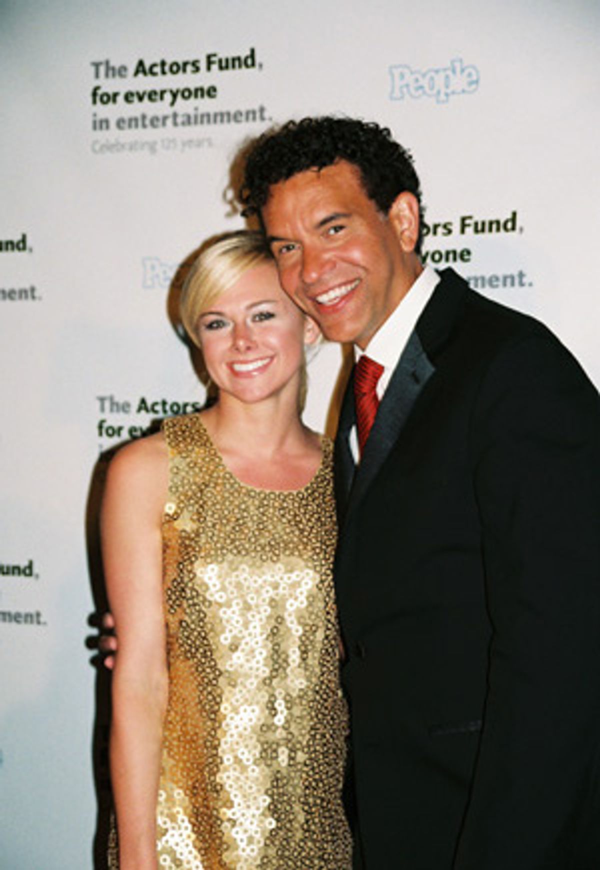 Laura Bell Bundy and Brian Stokes Mitchell at 