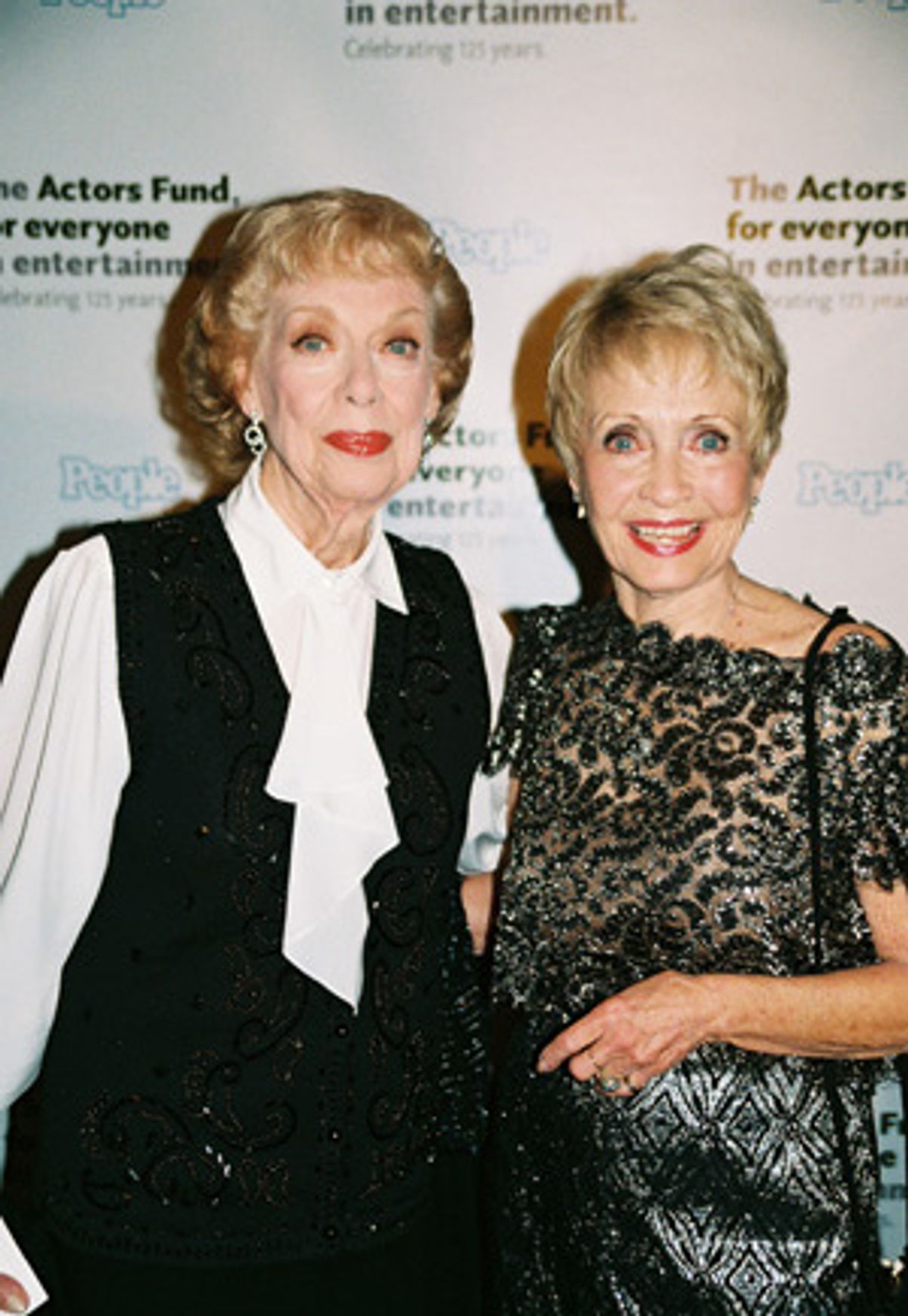 Joyce Randolph and Jane Powell at 