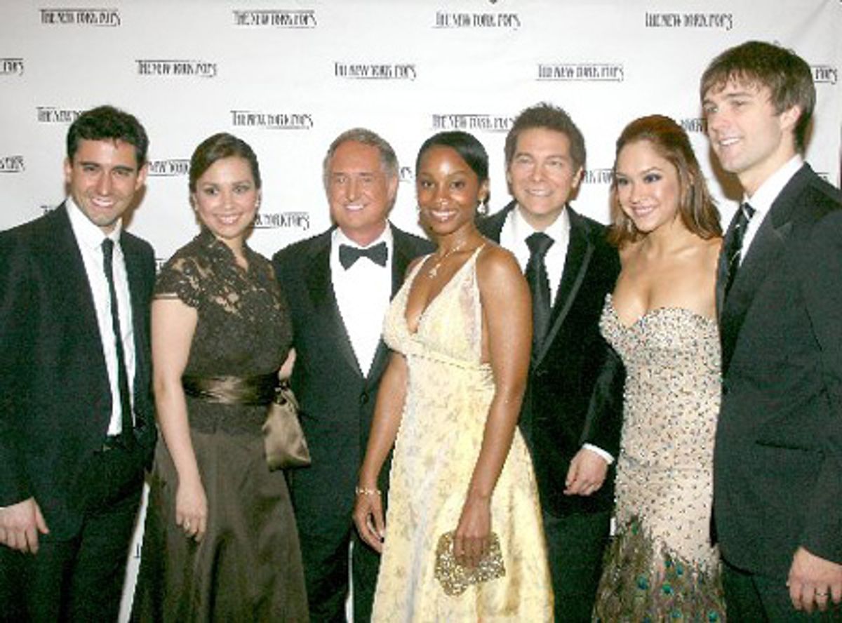 John Lloyd Young, Lea Salonga, Neil Sedaka, Anika Noni Rose, Michael Feinstein, Diana DeGarmo and Michael Cavanaugh at 