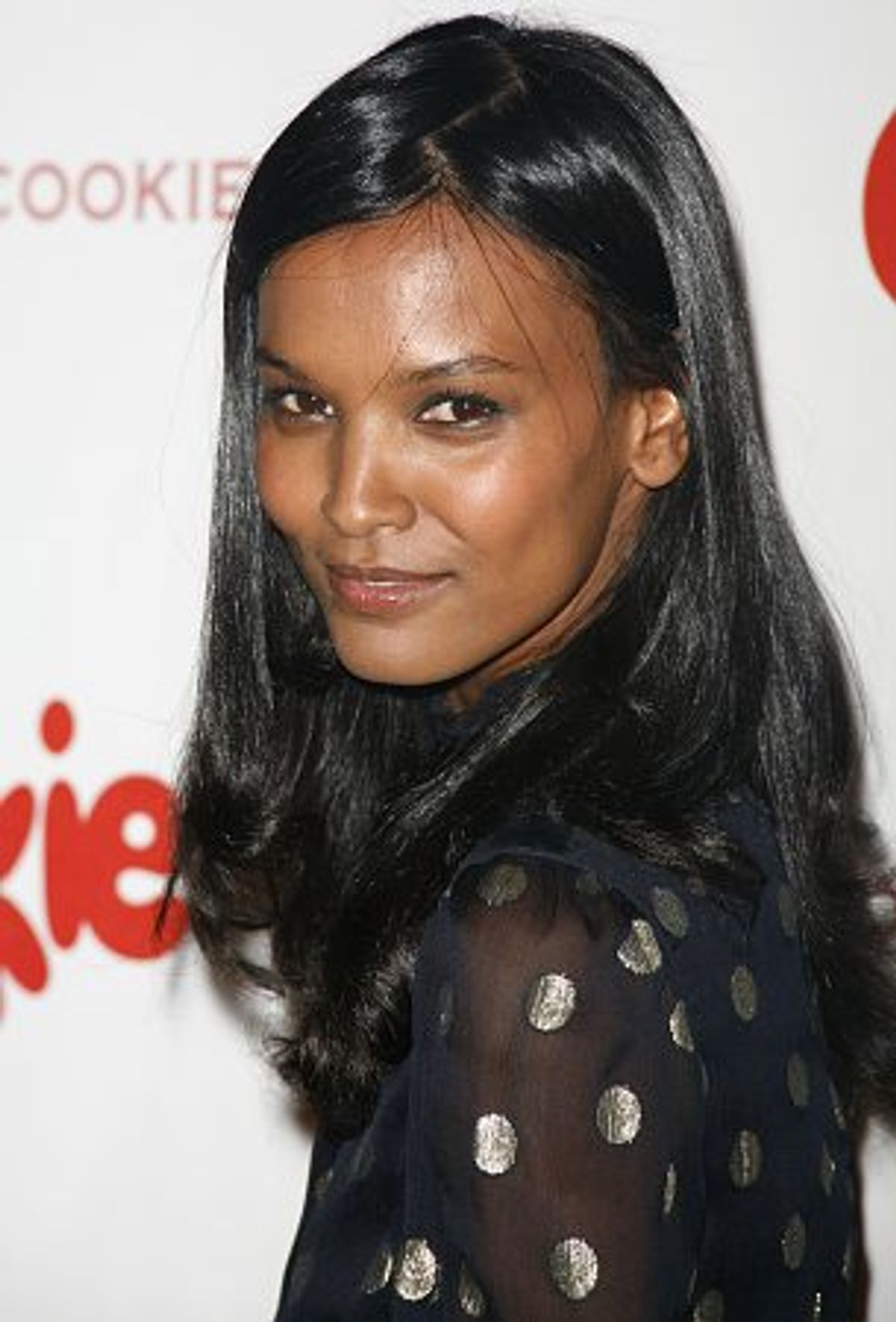 Liya Kebede at Cynthia Nixon at Smart Cookie Awards