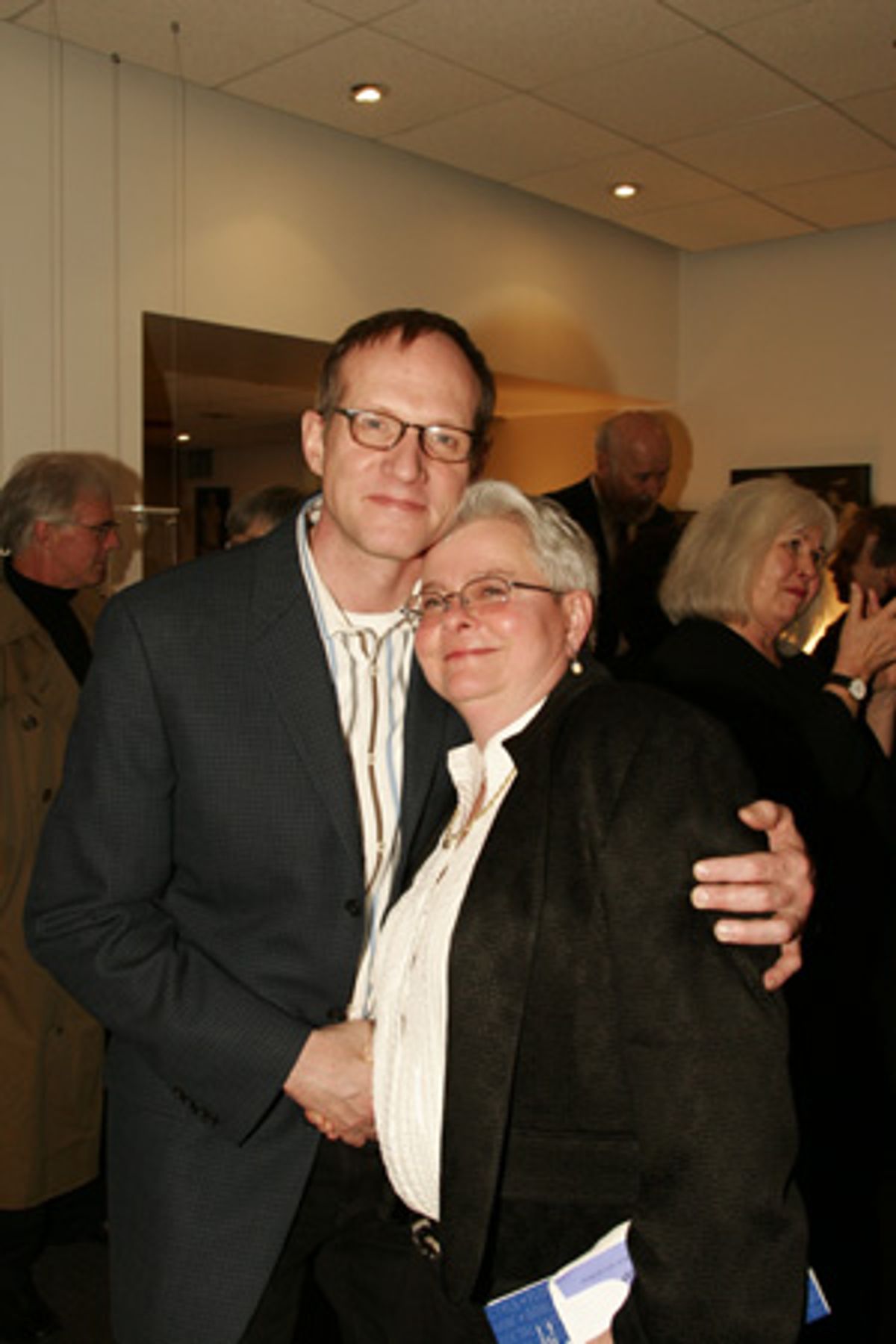 Director Mark Brokaw and Playwright Paula Vogel at 