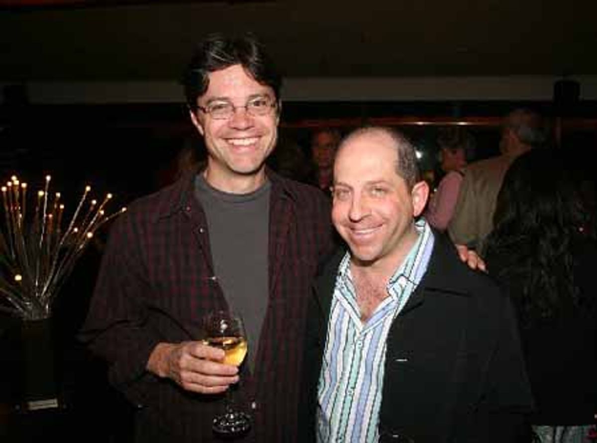 Jay Douglas (Ensemble and Dance Captain) and Jason Kravits  at 