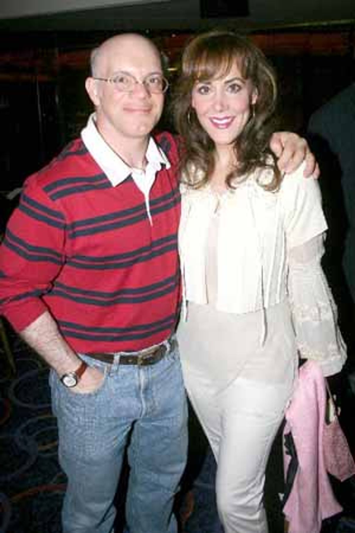 Eddie Korbich and Janine LaManna at 