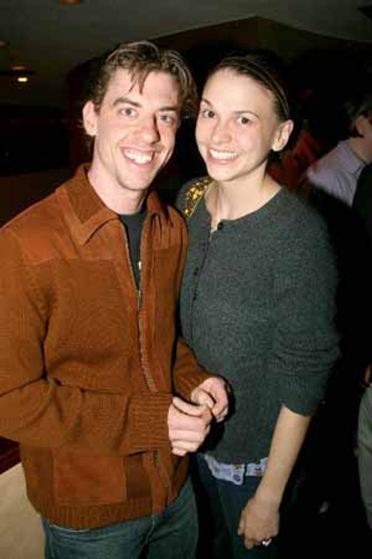Christian Borle and Sutton Foster at 