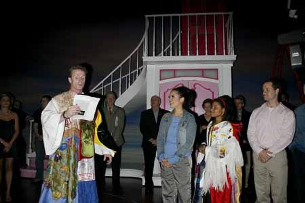 Brian O'Brien, Emily Hsu (Past Gypsy Robe winner), Brynn Williams and David Eggers at 