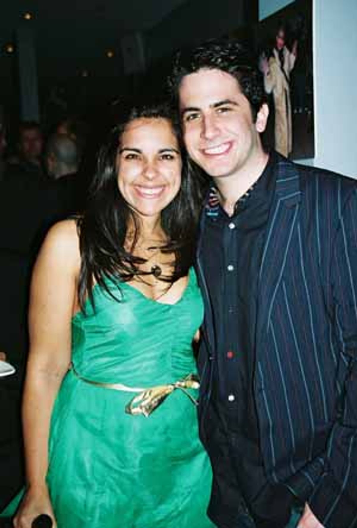 Michelle Bossy and Robert Diamond at 