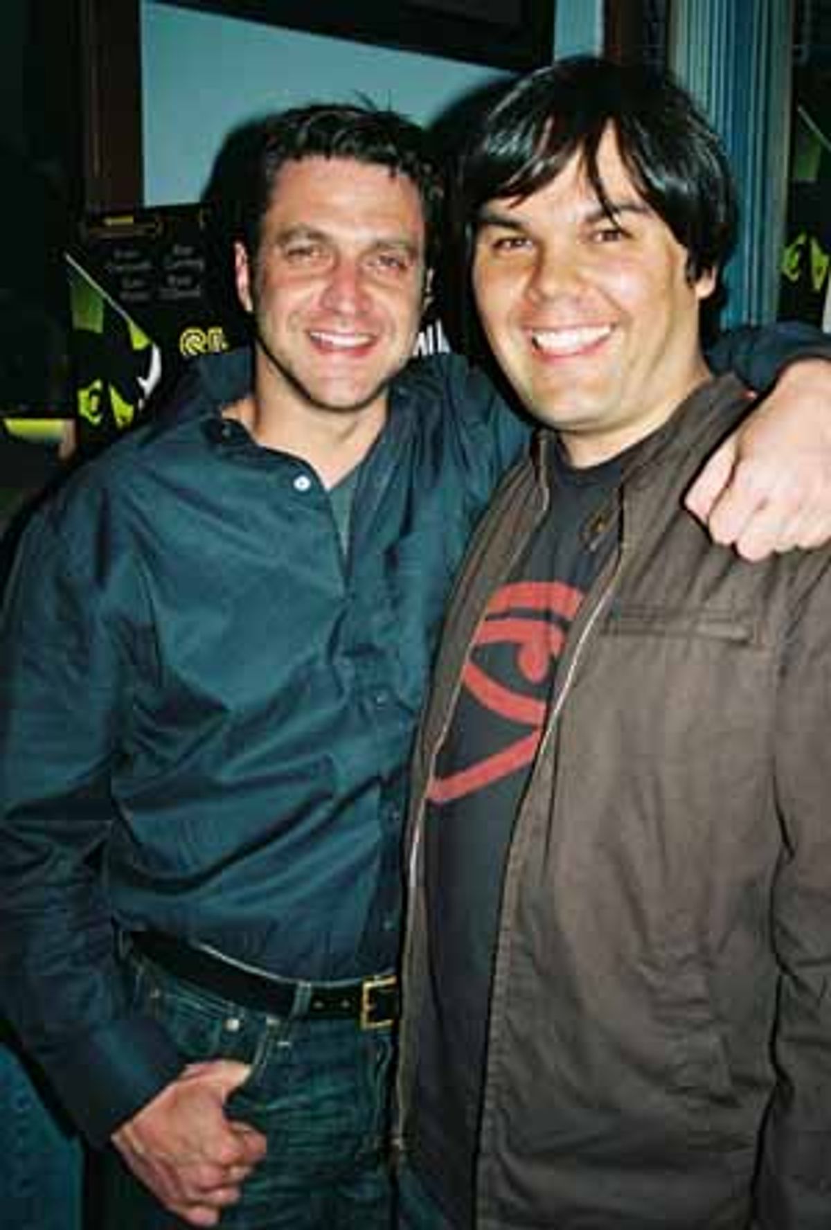 Raul Esparza and Robert Lopez at 