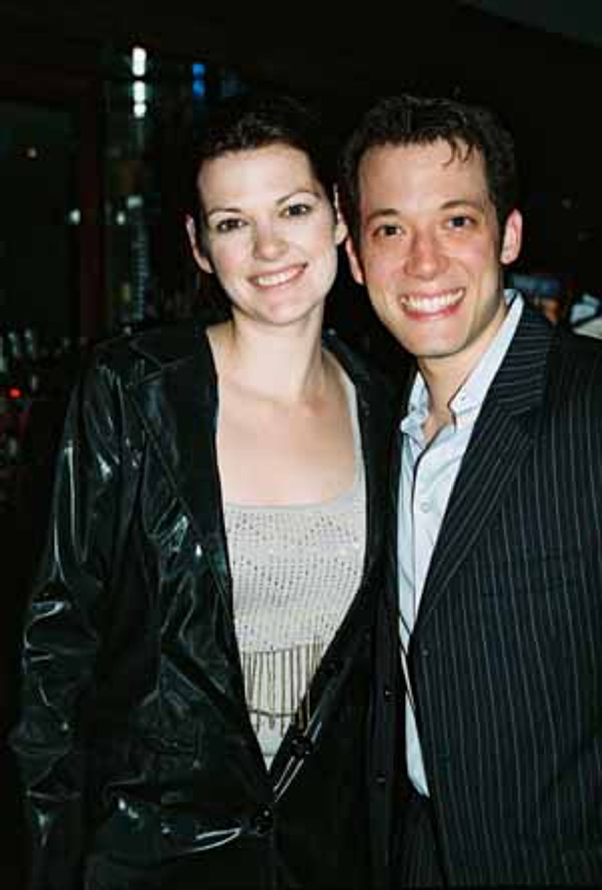 Kate Shindle and John Tartaglia at 