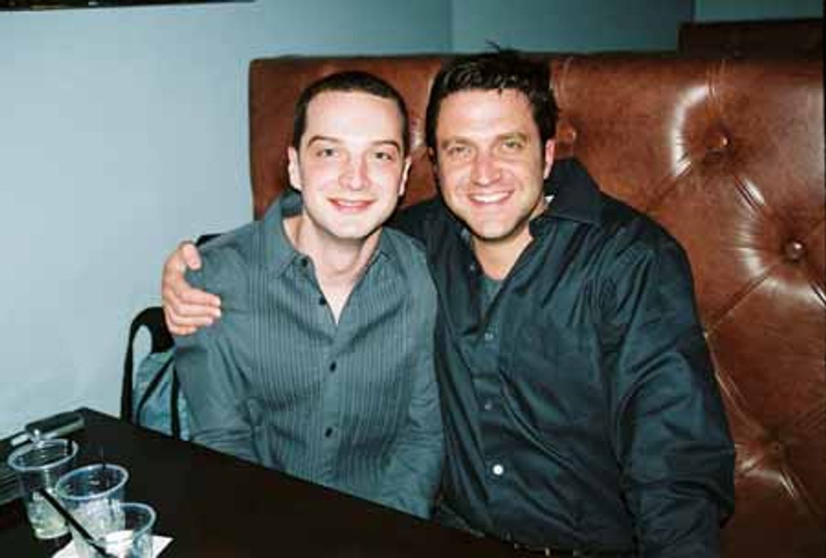 Euan Morton and Raul Esparza at 