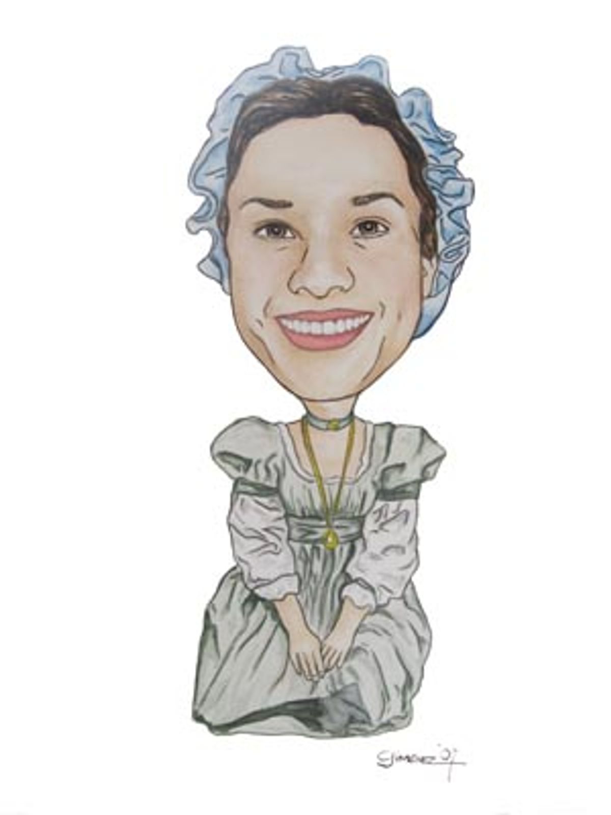 Portrait of Lea Salonga as Fantine at 