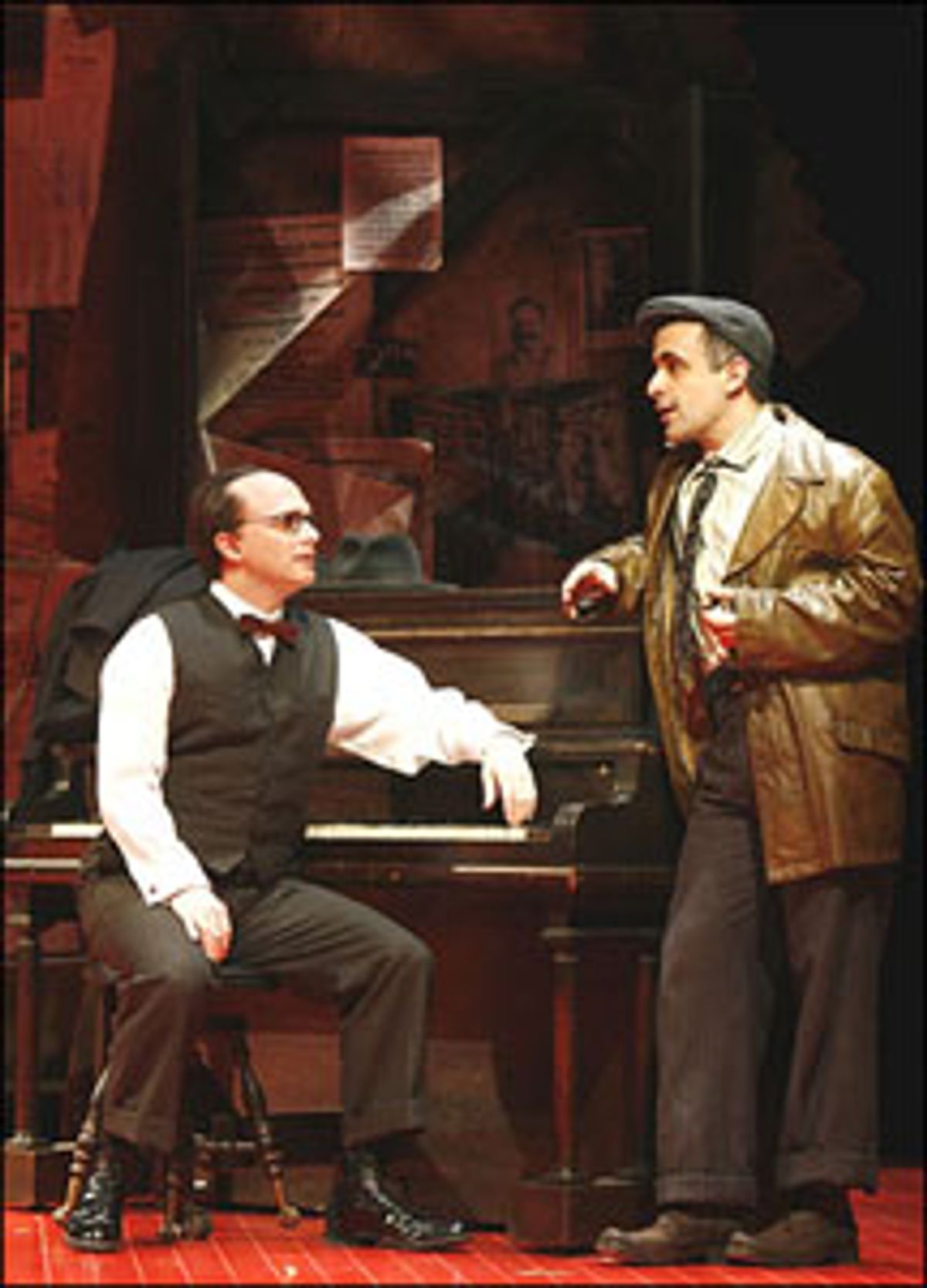 Michael Cerveris and David Pittu at 