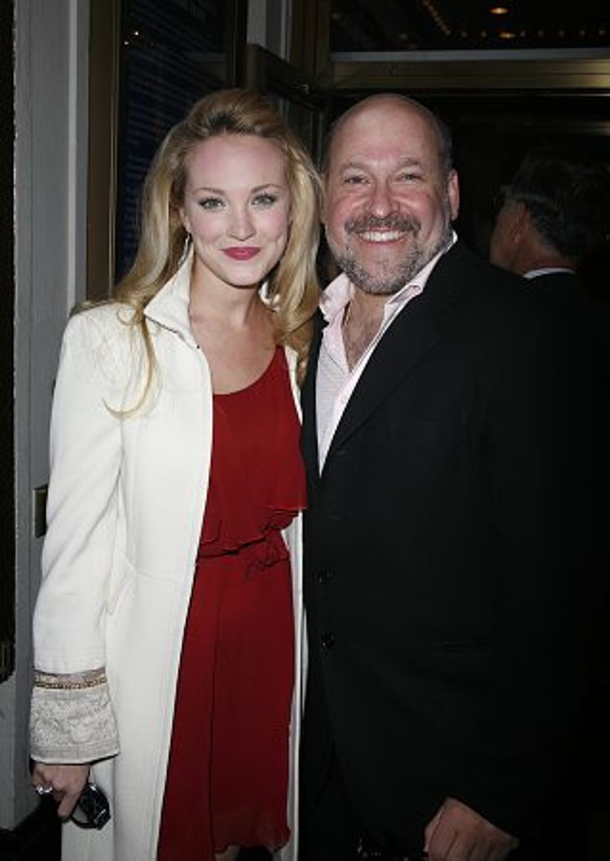 Brandi Burkhardt and Frank Wildhorn at 