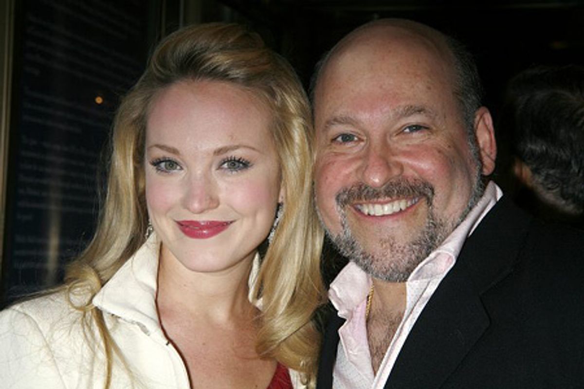 Brandi Burkhardt and Frank Wildhorn at 