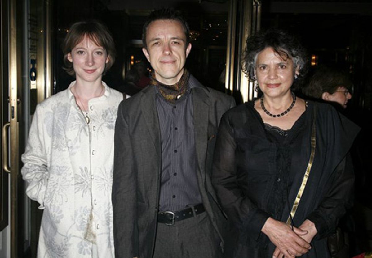 Tigreen Green, Adrian Sutton and Jamila Gavin at 