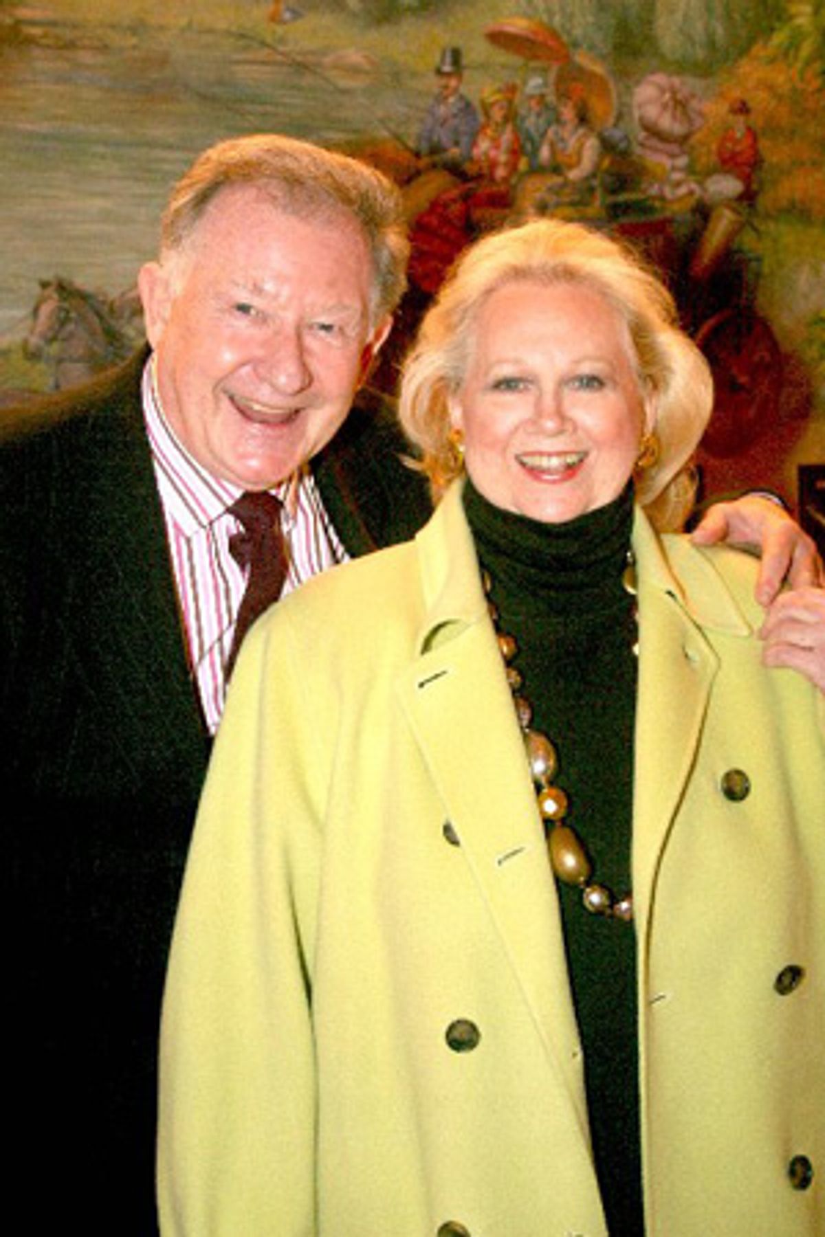 Harvey Evans and Barbara Cook at 