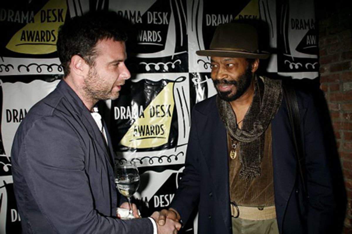 Liev Schreiber and Anthony Chisholm at 