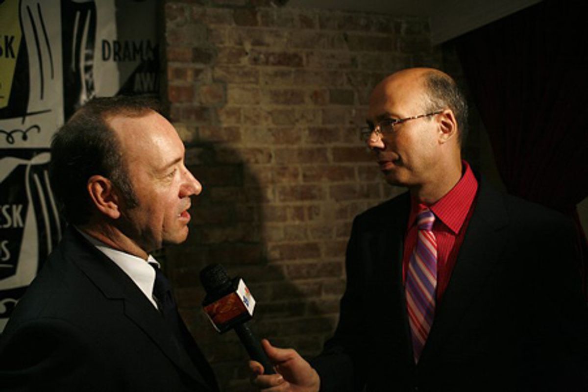 Kevin Spacey and Richard Ridge at 