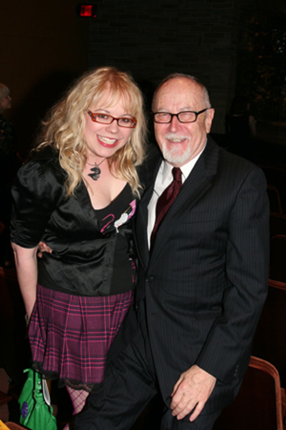 CBSâ€™ Criminal Minds Kirsten Vangsness with Gil Cates at 