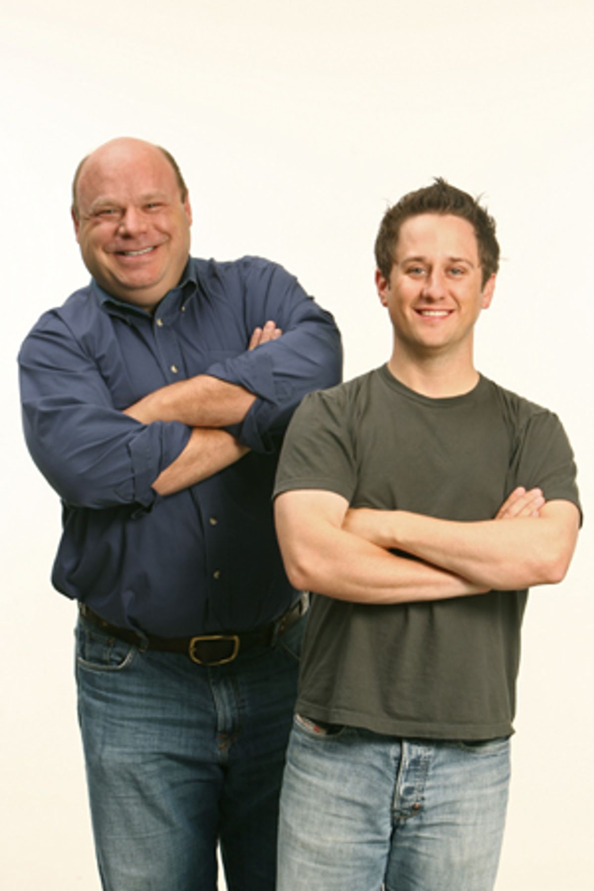 Kevin Chamberlin and Christopher Fitzgerald at 