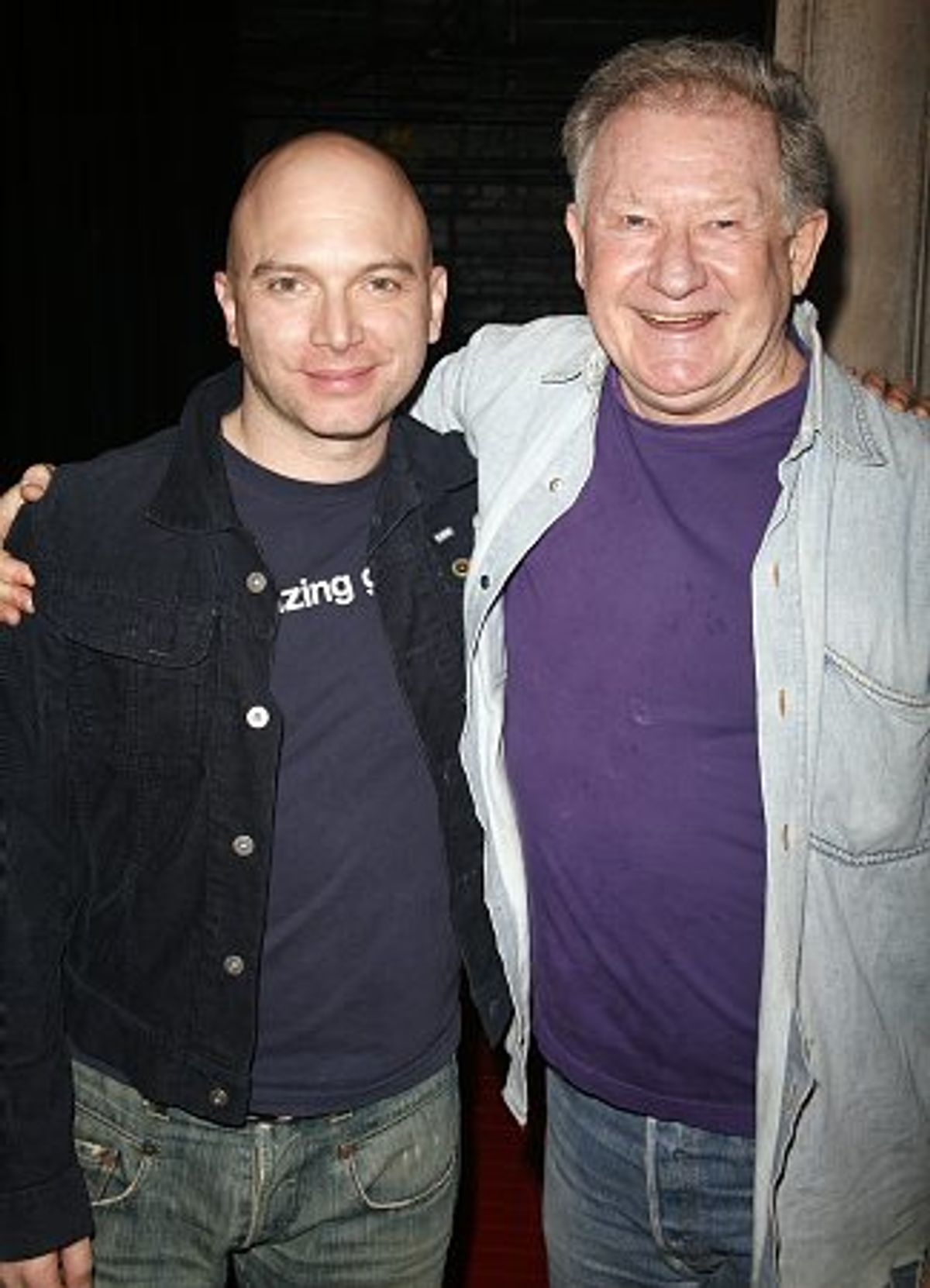 Michael Cerveris and Harvey Evans at 