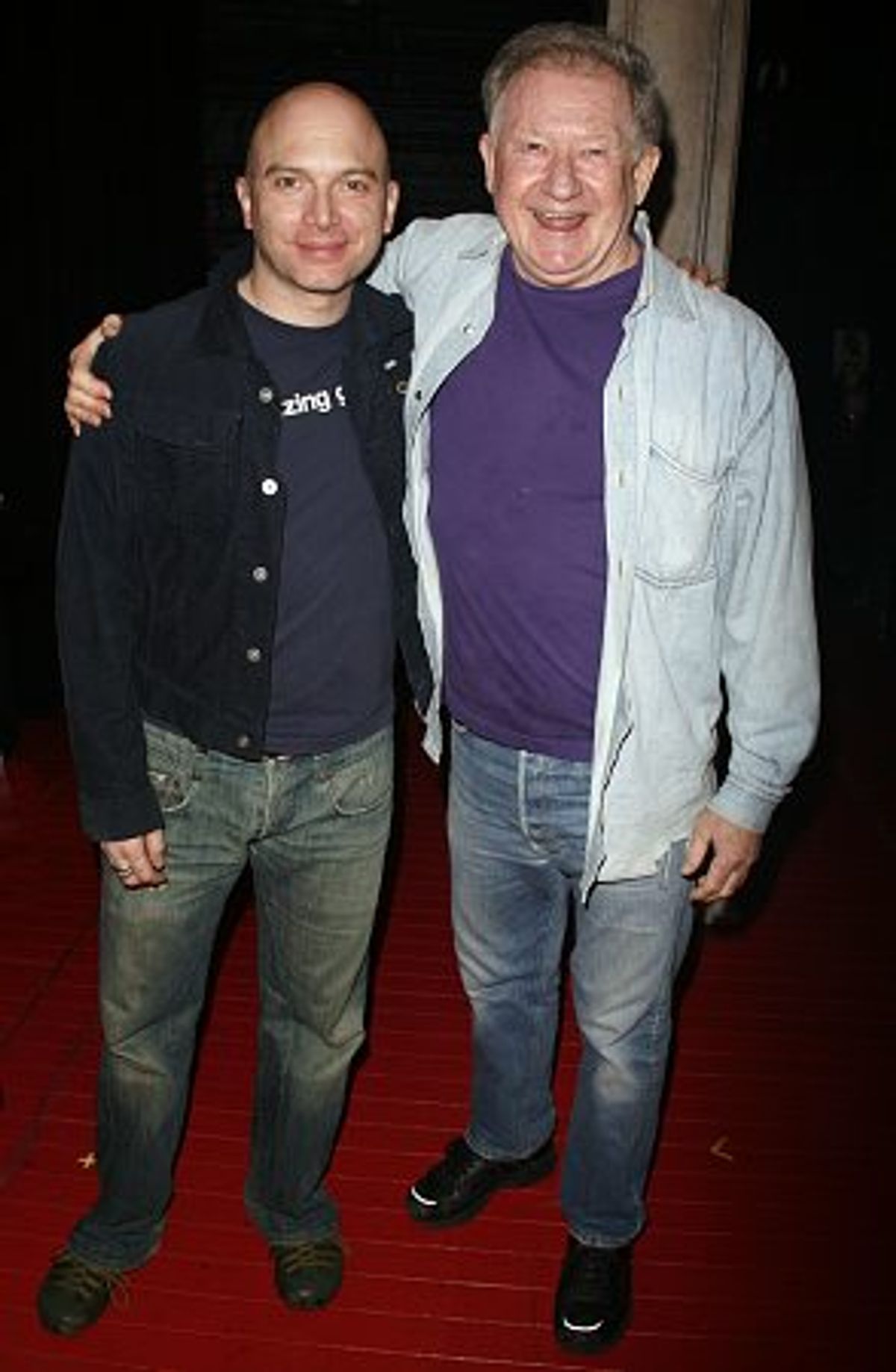Michael Cerveris and Harvey Evans at 