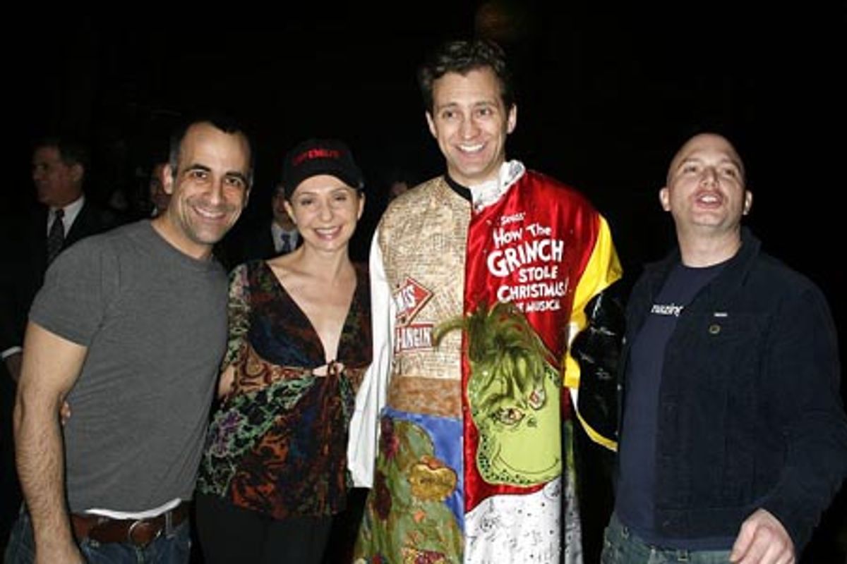David Pittu, Donna Murphy, Graham Rowat and Michael Cerveris at 