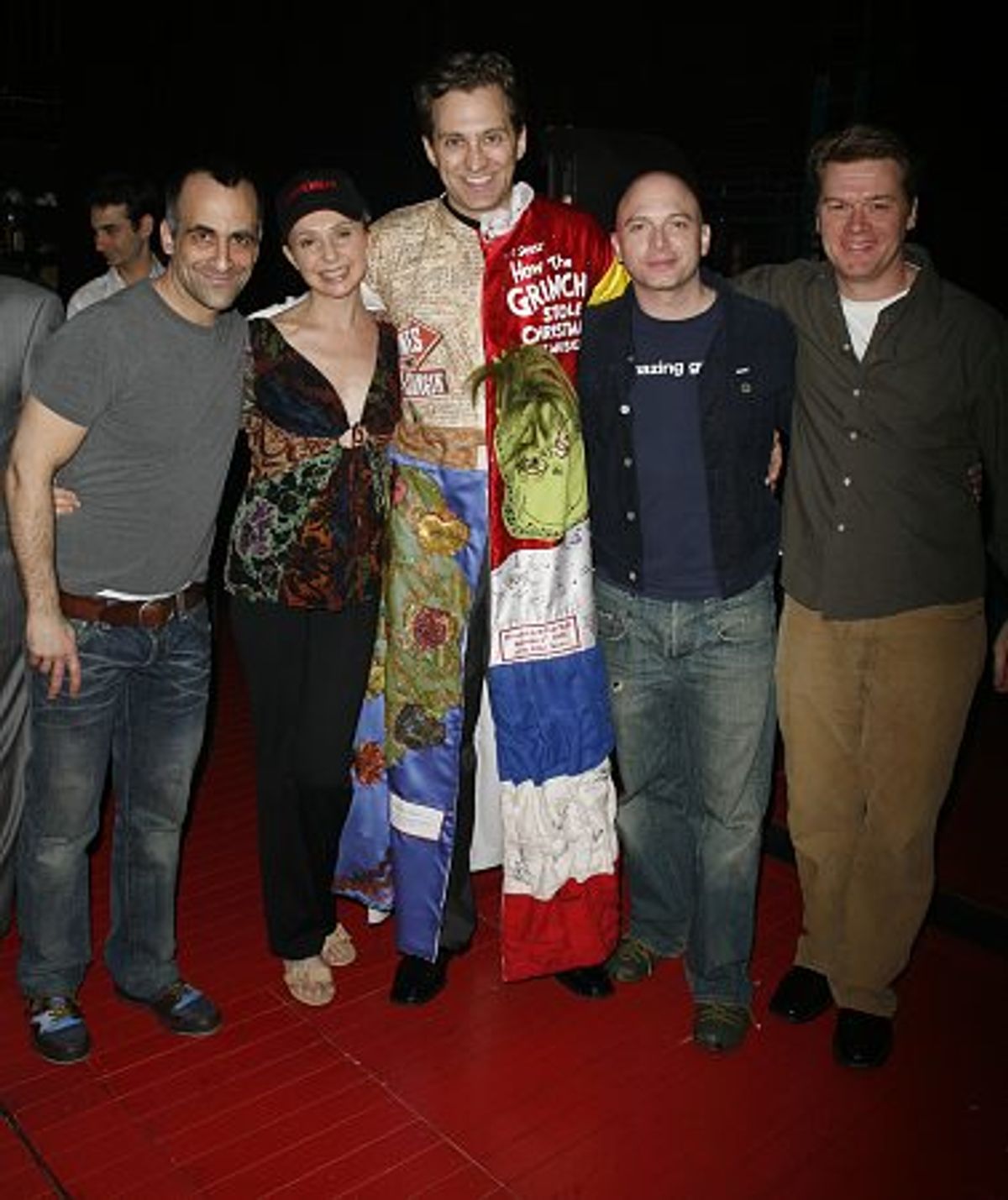 David Pittu, Donna Murphy, Graham Rowat, Michael Cerveris and John Scherer at 
