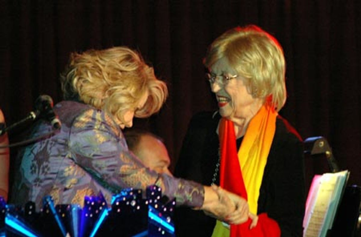 Joan Rivers and Jan Wallman - 2007 MAC Lifetime Achievement Winner at 