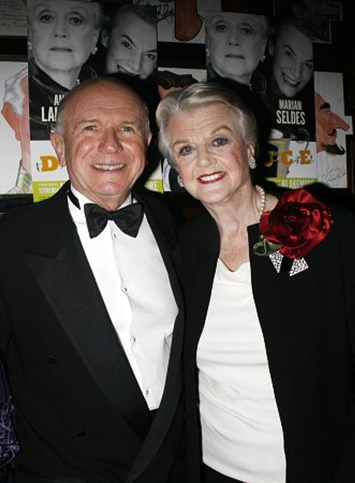 Terrence McNally and Angela Lansbury at 