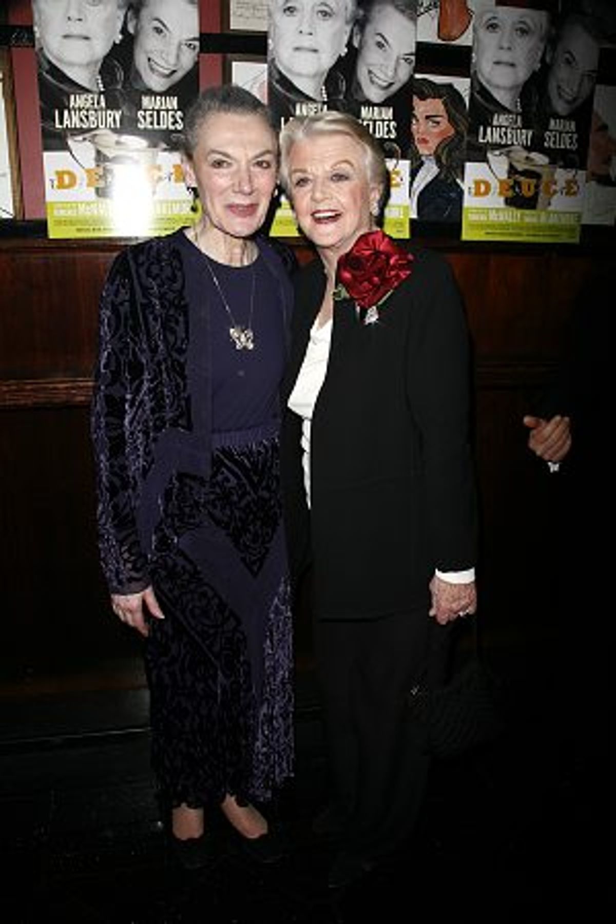 Marian Seldes and Angela Lansbury at 