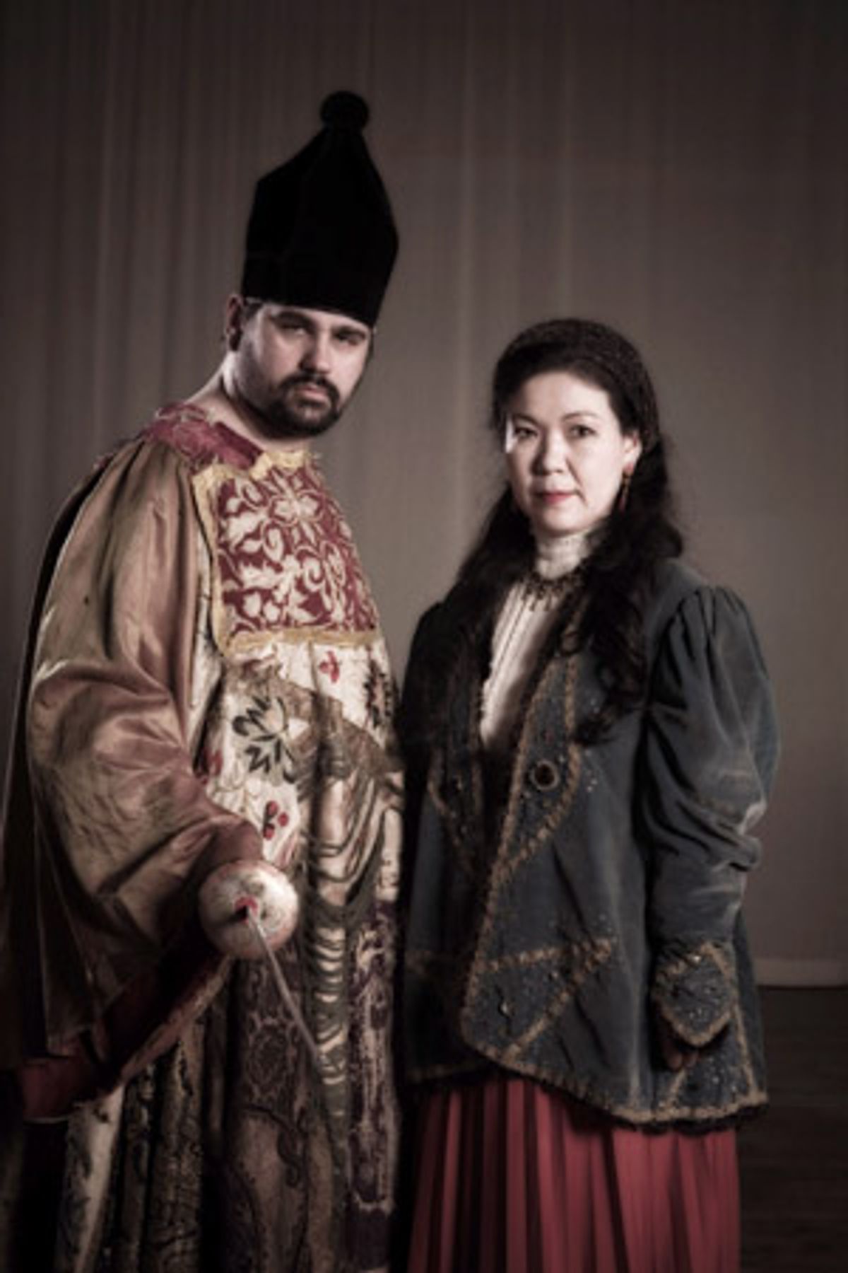 Steven Ryan as Prince Escalus and Shigeko Suga as Princess at 