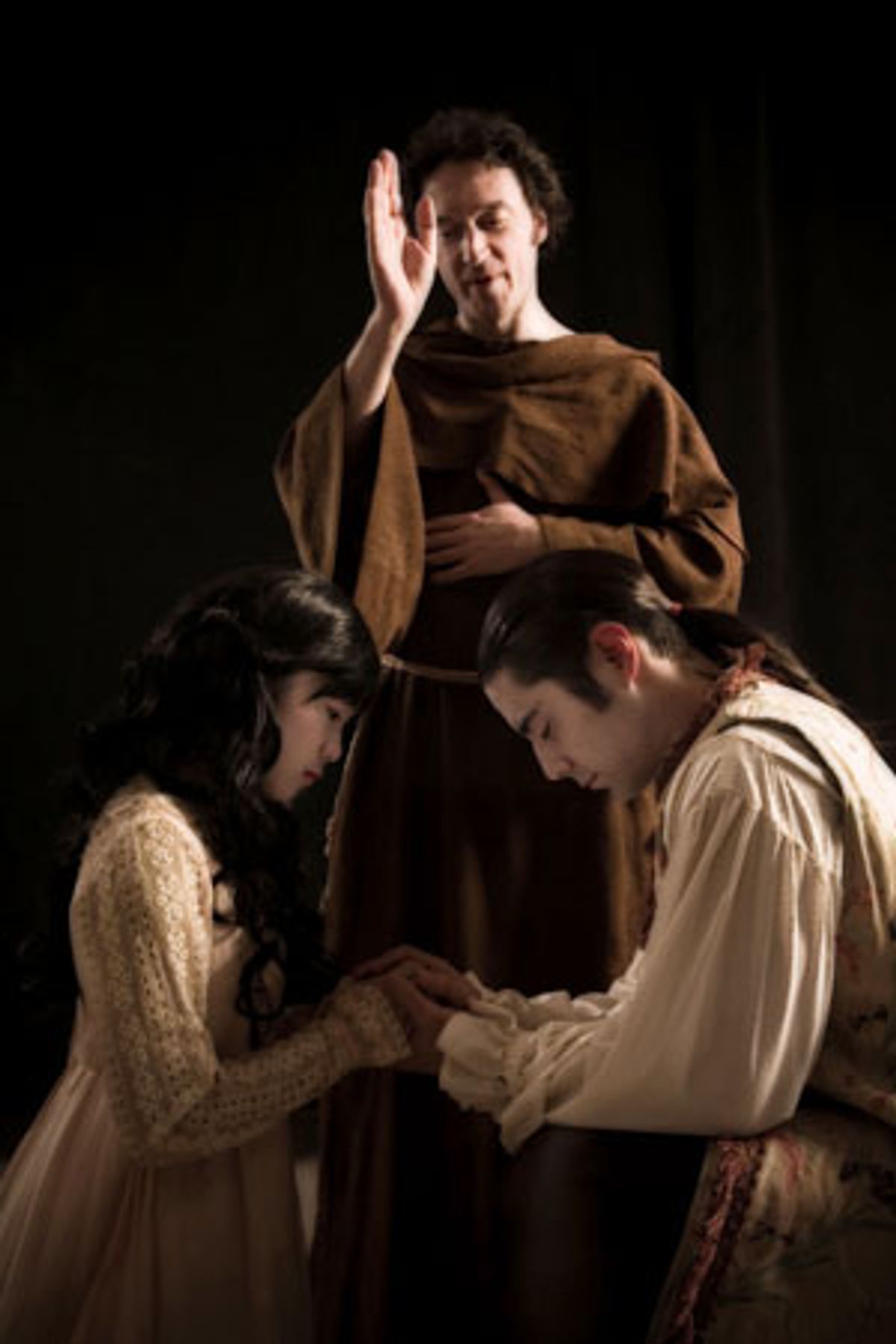 Malaika Queano, George Drance and Noshir Dalal at Photo Preview: Ellen Stewart's Romeo and Juliet at LaMaMa