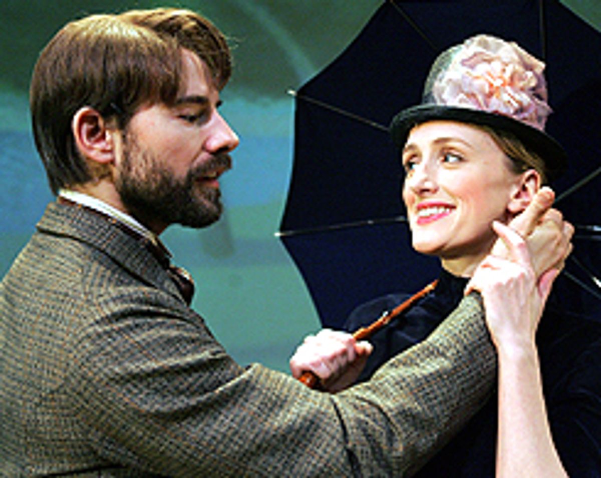 Daniel Evans and Jenna Russell at 