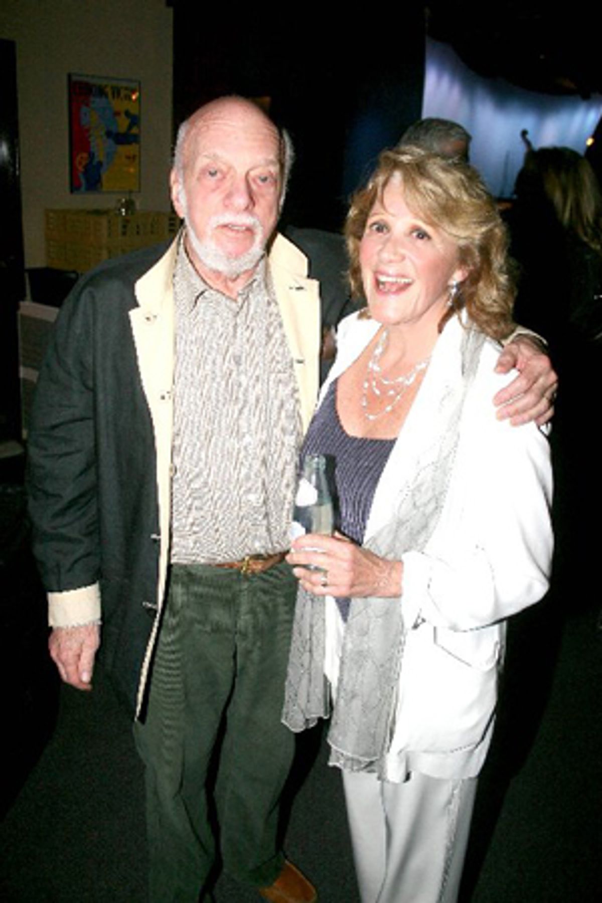 Harold Prince and Linda Lavin at 