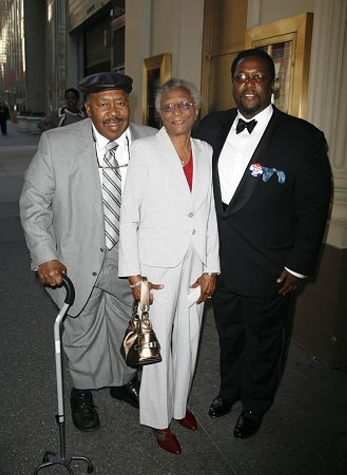 Wendell Pierce and parents at 