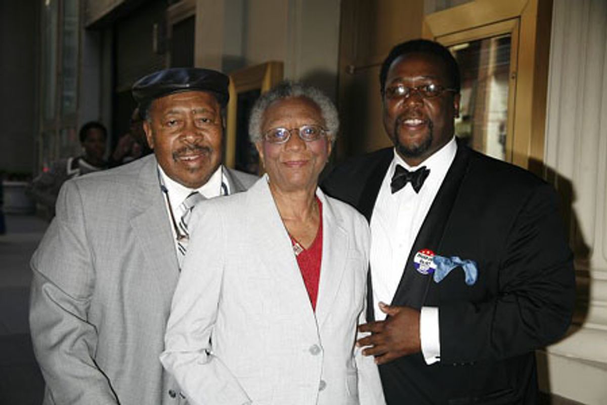 Wendell Pierce and parents at 