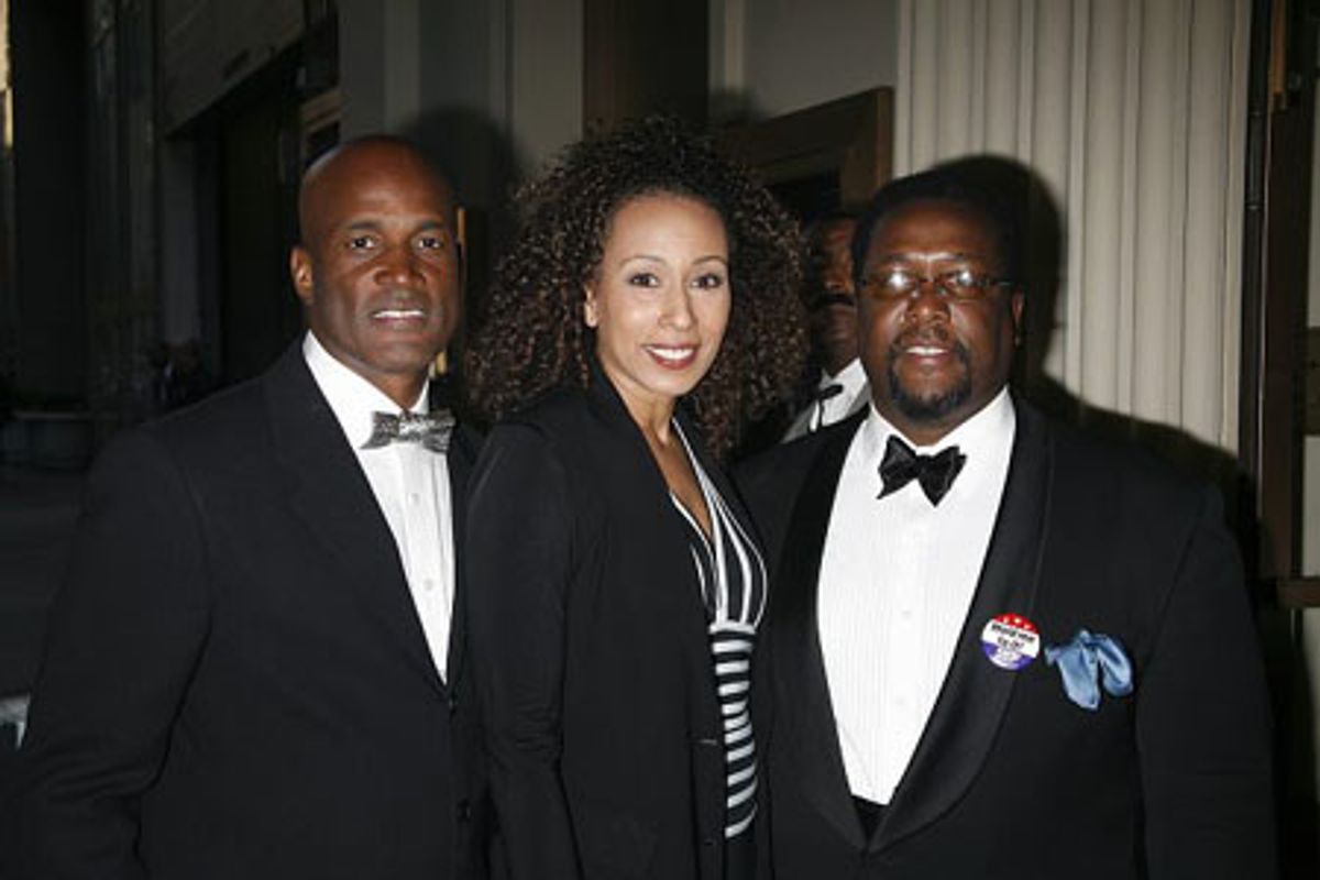 Kenny Leon, Tamara Tunie and Wendell Pierce at 