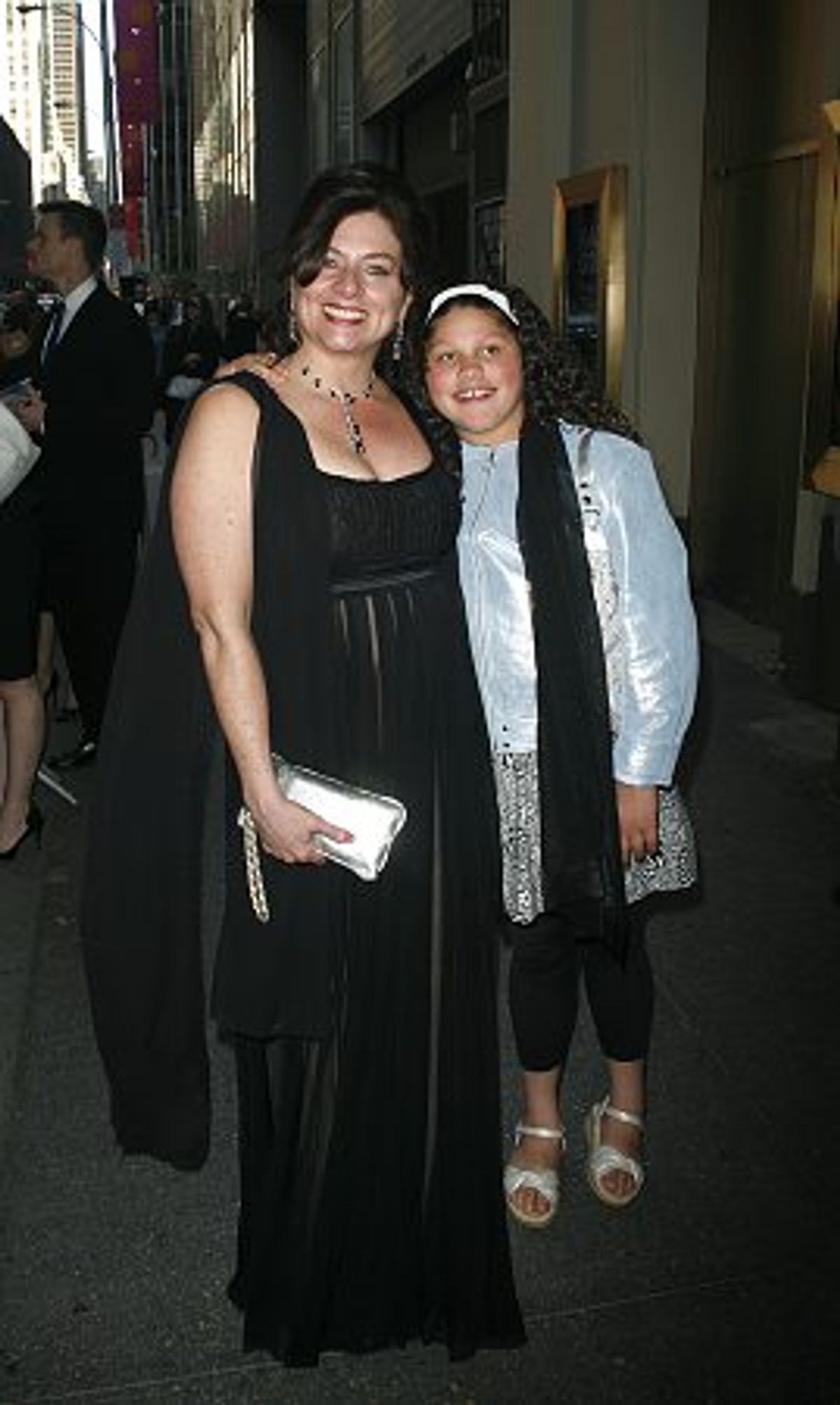 Constanza Romero and Azula Carmen Wilson at 