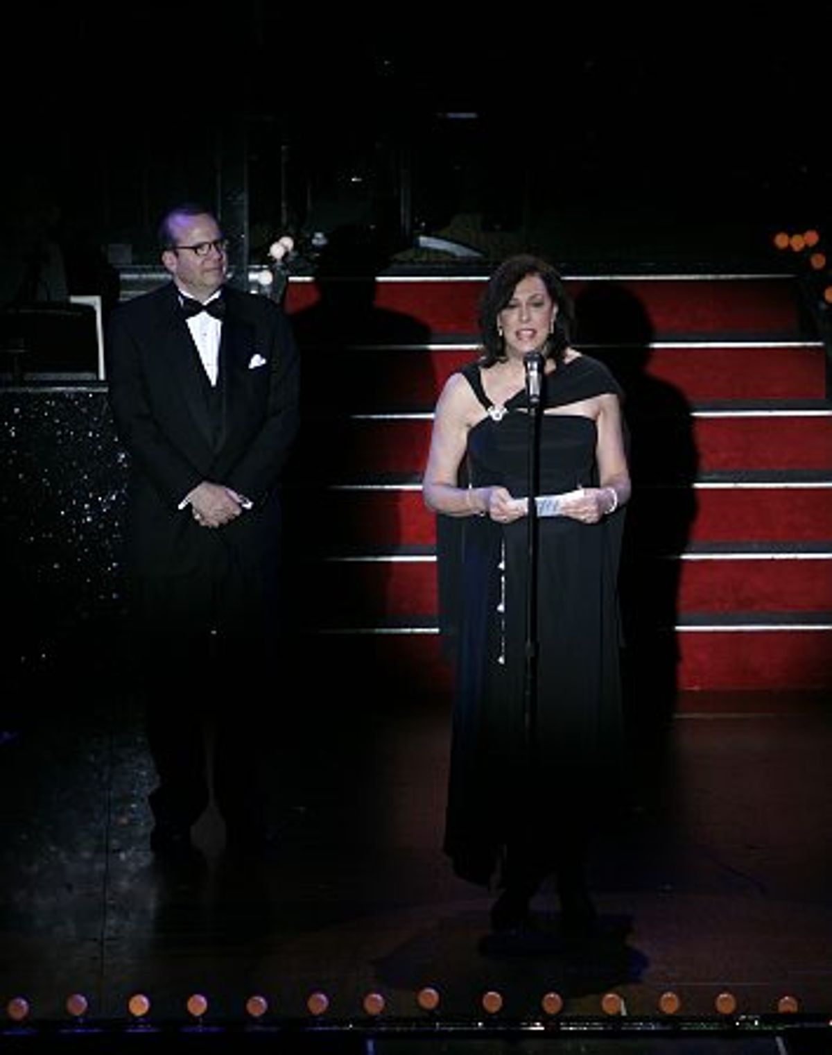 MTC Executive Producer Barry Grove and Artistic Director Lynne Meadow at 