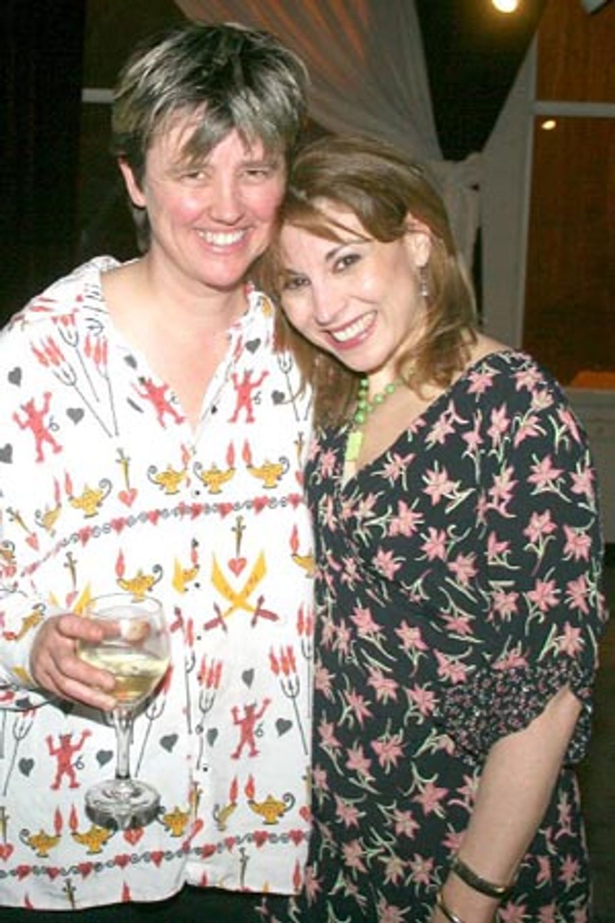 Director Lucy Sexton and Valerie Smaldone at 
