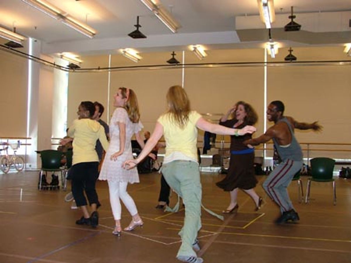 Kenita R. Miller, Kerry Butler, Anika Larsen, Mary Testa and Andre Ward at 