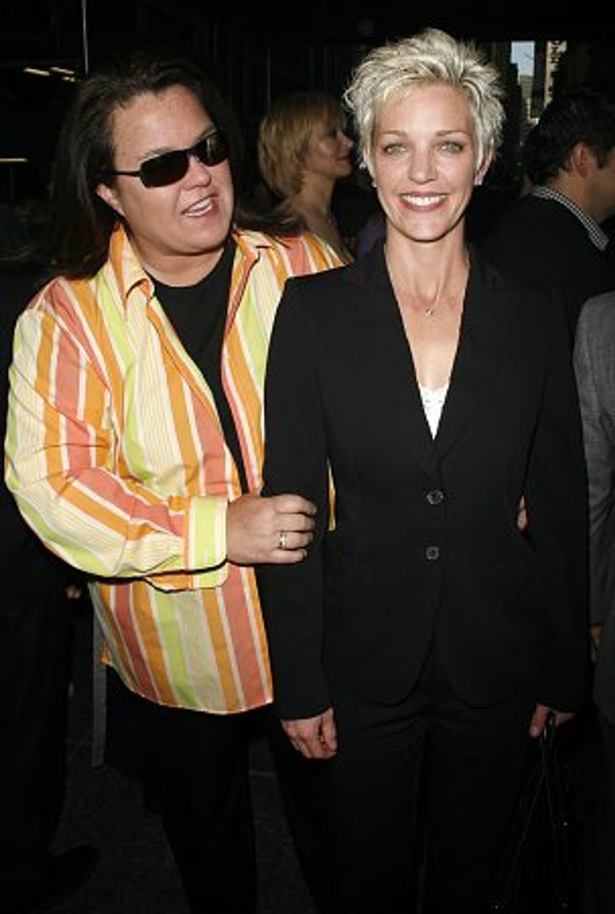 Rosie O'Donnell and Kelli O'Donnell at 