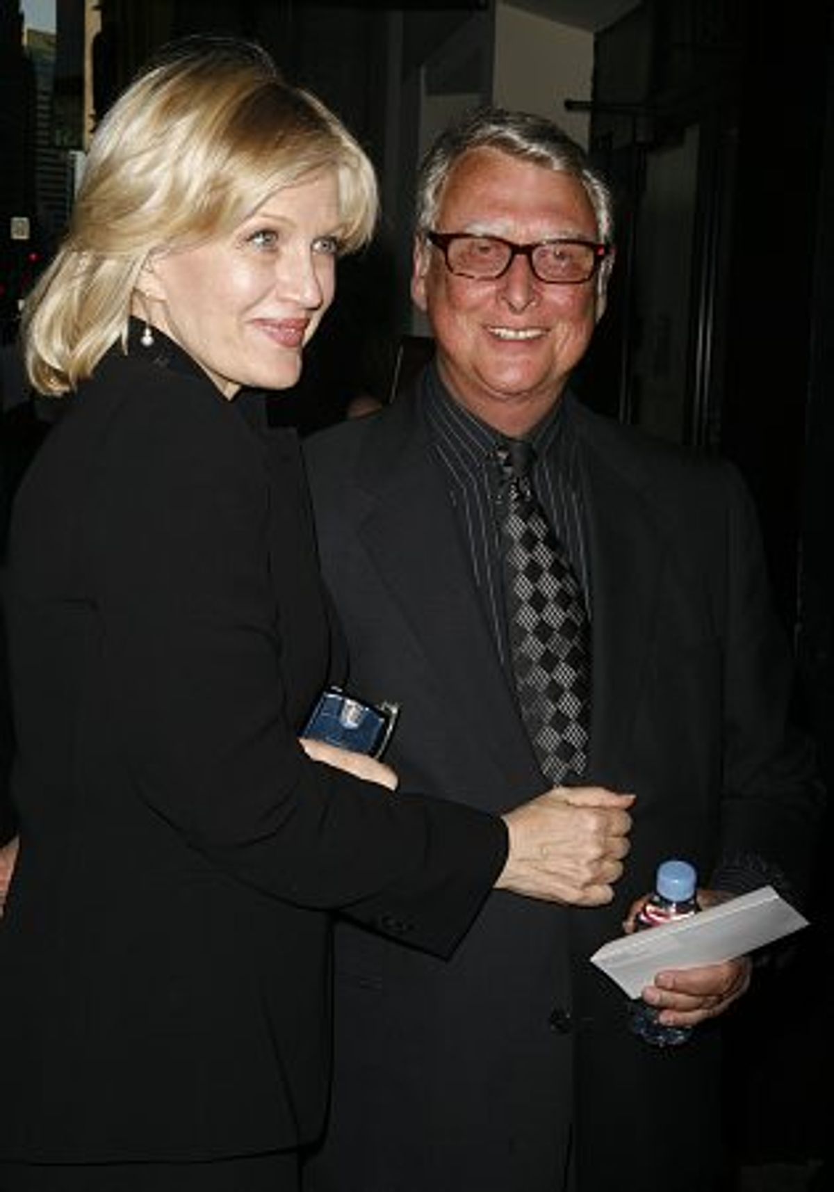 Diane Sawyer and Mike Nichols at 