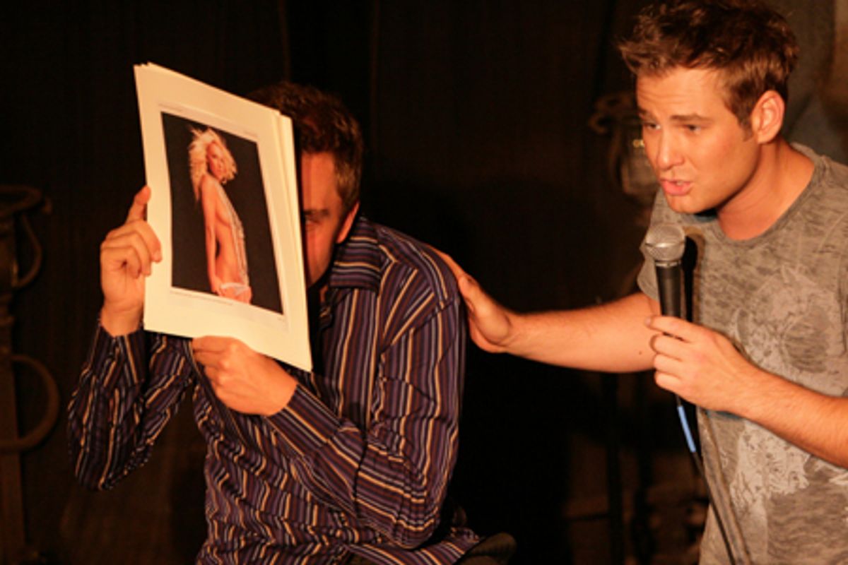 'Britney Spears' and Chad Kimball at 